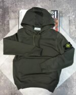Stone Island Classic Compass Badge Pullover Hoodie - Image 3