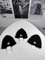 Casablanca Paris Diamond Logo Ribbed Beanie - Image 2