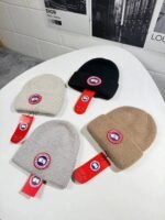 Canada Goose Arctic Disc Ribbed Wool Beanie - Image 4