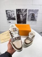 Louis Vuitton LV Trainer Sneaker in Brown Monogram - Image 5