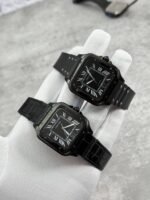 Cartier Santos Automatic Watch All-Black Edition