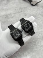 Cartier Santos Automatic Watch All-Black Edition - Image 2