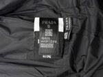 Prada Black Nylon Long Puffer Jacket - Image 3