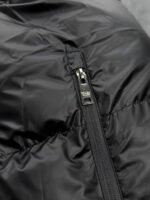 Prada Black Nylon Long Puffer Jacket - Image 2