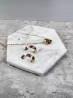 Cartier Love Interlocking Rings Necklace and Earrings Full Set - Image 3