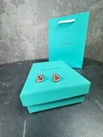 Tiffany & Co. Heart Tag Bangle and Earrings Gift Set - Image 3