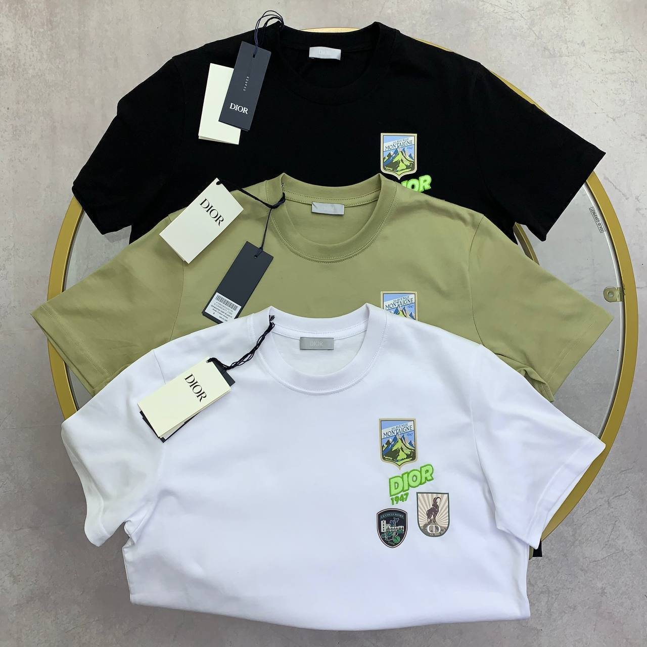 photo_5855161102134612093_y Men's Dior Mountain T-Shirt Collection - Image 1