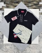 Men's Gucci Shorts and Polo Set Collection - Image 8