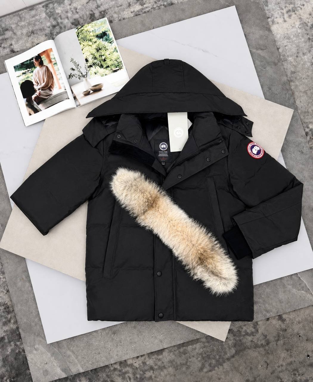 photo_5855161102134612162_y Men's Canada Goose Wyndham Parka Jacket Collection - Image 1