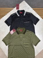 Men's Gucci Monogram Pocket Polo Shirt Collection