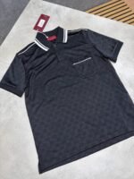 Men's Gucci Monogram Pocket Polo Shirt Collection - Image 9