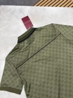 Men's Gucci Monogram Pocket Polo Shirt Collection - Image 6
