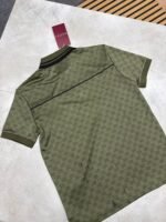 Men's Gucci Monogram Pocket Polo Shirt Collection - Image 5
