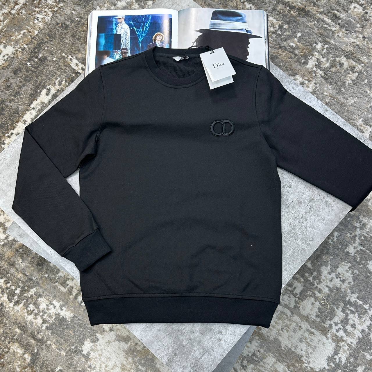 photo_5855161102134612273_y Men's Dior CD Icon Crewneck Jumper Collection - Image 1