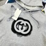Men's Gucci Interlocking G Spray Hoodie Collection - Image 3