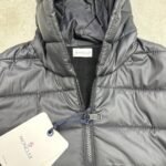 Men's Moncler Padded Wool Zip-Up Hoodie Collection - Image 5