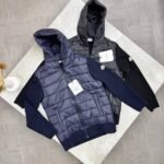 Men's Moncler Padded Wool Zip-Up Hoodie Collection