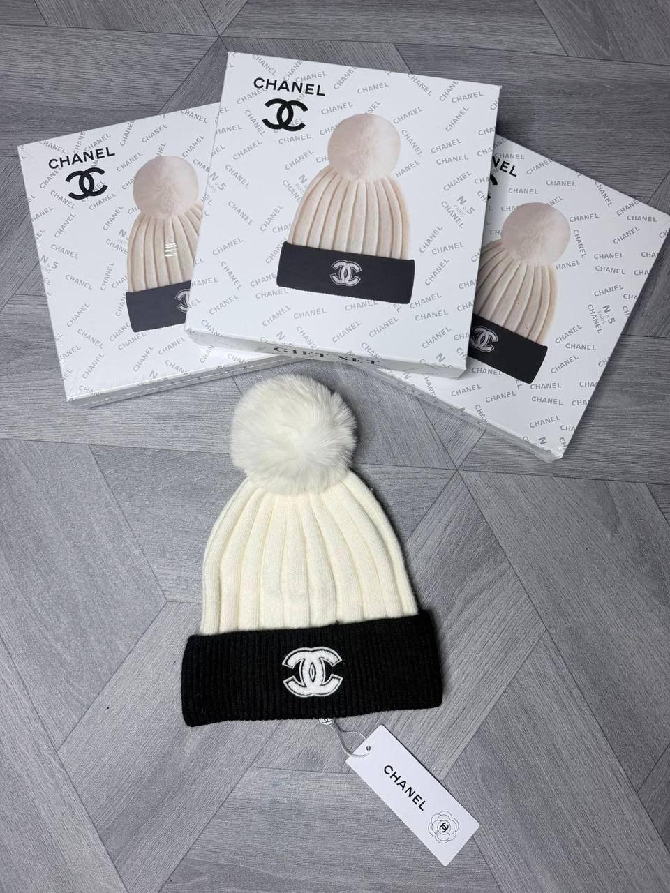 photo_5855161102134612351_y Luxury Designer Beanie Hat Collection - Image 1