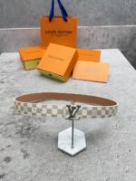 Luxury Designer Leather Belt Collection (Gucci, Hermes & Louis Vuitton) - Image 43