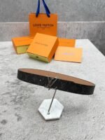 Luxury Designer Leather Belt Collection (Gucci, Hermes & Louis Vuitton) - Image 39