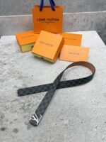 Luxury Designer Leather Belt Collection (Gucci, Hermes & Louis Vuitton) - Image 38