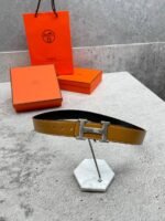 Luxury Designer Leather Belt Collection (Gucci, Hermes & Louis Vuitton) - Image 33