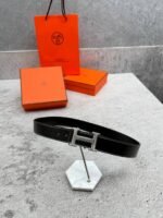 Luxury Designer Leather Belt Collection (Gucci, Hermes & Louis Vuitton) - Image 30