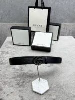 Luxury Designer Leather Belt Collection (Gucci, Hermes & Louis Vuitton) - Image 25