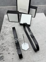Luxury Designer Leather Belt Collection (Gucci, Hermes & Louis Vuitton) - Image 20