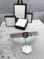 Luxury Designer Leather Belt Collection (Gucci, Hermes & Louis Vuitton) - Image 3