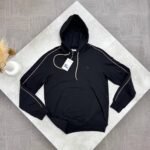 Burberry Men's Check Piping Cotton Hoodie - Image 6